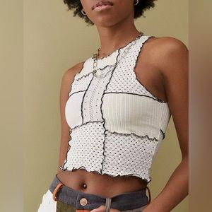 JADED (SZ 6) LONDON PANEL HIGH NECK TOP